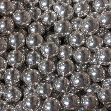 Crispy Chocolade ballen zilver 100g